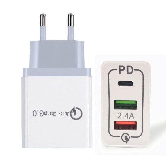 5V 2.4A QC 3.0 USB Charger Power Adapter For Smartphone Tablet PC 5V 2.4A QC 3.0 USB Charger Power Adapter For Smartphone Tablet PC