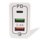 5V 2.4A QC 3.0 USB Charger Power Adapter For Smartphone Tablet PC 5V 2.4A QC 3.0 USB Charger Power Adapter For Smartphone Tablet PC