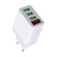 5V 3.1A 3 USB Ports EU Plug Fast Travel Wall Charger For Tablet Smartphone