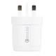 5V 3A UK QC 3.0 USB Charger Power Adapter For Smartphone Tablet PC