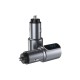 MC19 24W Dual USB Car Charger with Intelligent Digital Display for Tablet Smartphone MC19 24W Dual USB Car Charger with Intelligent Digital Display for Tablet Smartphone
