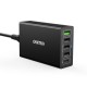 60W Multi Port USB QC3.0 Quick Charger Power Adapter for Smartphone Tablet Laptop 60W Multi Port USB QC3.0 Quick Charger Power Adapter for Smartphone Tablet Laptop