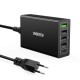 60W Multi Port USB QC3.0 Quick Charger Power Adapter for Smartphone Tablet Laptop 60W Multi Port USB QC3.0 Quick Charger Power Adapter for Smartphone Tablet Laptop