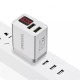 Dual USB EU Charger Power Adapter 5V 2.1A with Display for Smartphone Tablet Dual USB EU Charger Power Adapter 5V 2.1A with Display for Smartphone Tablet