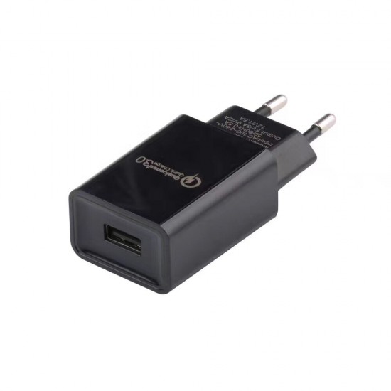 EU 9V 2A QC3.0 Quick Charger Power Adapter for Tablet Smartphone EU 9V 2A QC3.0 Quick Charger Power Adapter for Tablet Smartphone