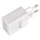 EU QC3.0 Dual USB Charger Power Adapter for Tablet Smartphone EU QC3.0 Dual USB Charger Power Adapter for Tablet Smartphone