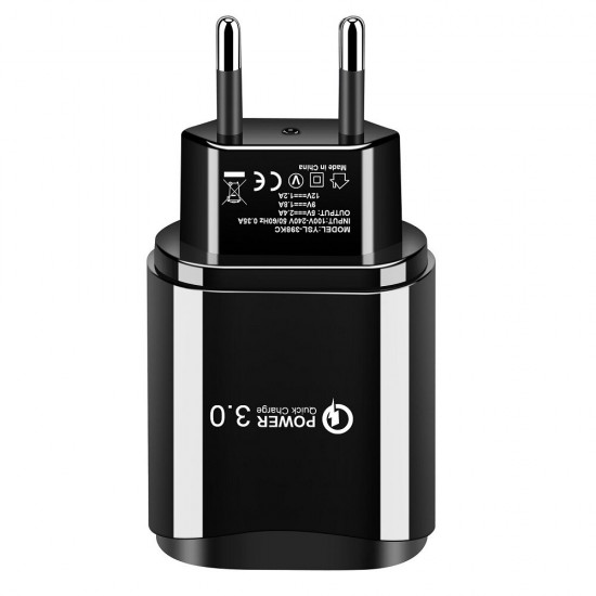 EU QC3.0 Quick Charging Power Adapter for Tablet Smartphone