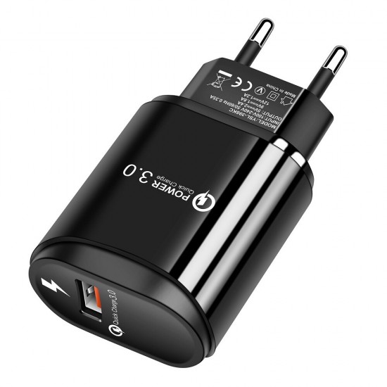 EU QC3.0 Quick Charging Power Adapter for Tablet Smartphone