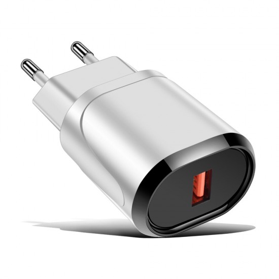 EU QC3.0 USB Charge Fast Charging Wall Charger Power Adapter for Tablet Smartphone EU QC3.0 USB Charge Fast Charging Wall Charger Power Adapter for Tablet Smartphone