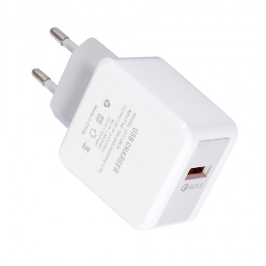 EU QC3.0 USB Charger Power Adapter for Tablet Smartphone