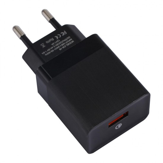 EU Quick Charger 3.0 USB Charger Power Adapter For Smartphone Tablet PC