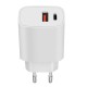 EU US 20W 3A QC3.0+PD Quick Charger Power Adapter for Tablet Smartphone EU US 20W 3A QC3.0+PD Quick Charger Power Adapter for Tablet Smartphone
