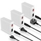 EU US 40W 5V2.4A 6 Ports Type-C USB Quick Charger Power Adapter for Tablet Smartphone EU US 40W 5V2.4A 6 Ports Type-C USB Quick Charger Power Adapter for Tablet Smartphone