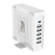 EU US 40W 5V2.4A 6 Ports Type-C USB Quick Charger Power Adapter for Tablet Smartphone EU US 40W 5V2.4A 6 Ports Type-C USB Quick Charger Power Adapter for Tablet Smartphone