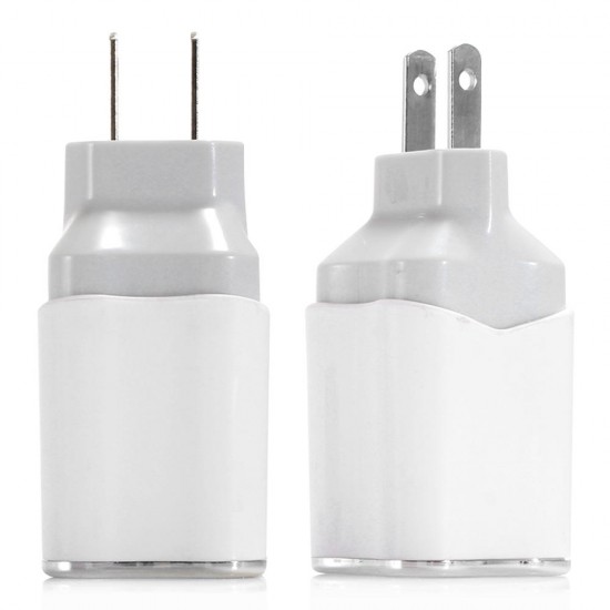 EU US 5V 2A Dual USB Charger Power Adapter For SmartphoneFor Tablet PC