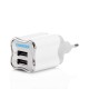EU US 5V 2A Dual USB Charger Power Adapter For SmartphoneFor Tablet PC EU US 5V 2A Dual USB Charger Power Adapter For SmartphoneFor Tablet PC