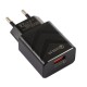 EU US QC3.0 3A USB Fast Charge Travel Charger Power Adapter for Tablet Smartphone