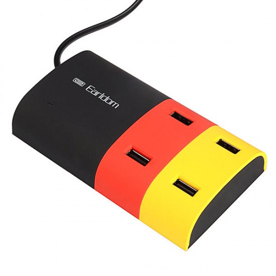 5V 6.2A 4 Port HUB USB Charger