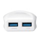 Fine Blue FC16 S4 Universal 2 Port 5V 2.4A USB Car Charger for Tablet Cell Phone Fine Blue FC16 S4 Universal 2 Port 5V 2.4A USB Car Charger for Tablet Cell Phone