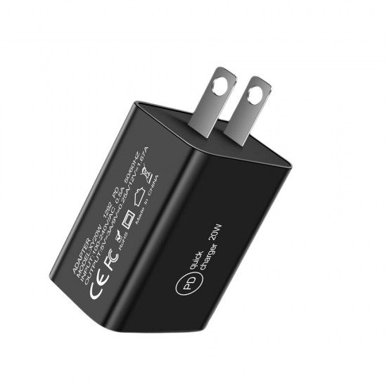 20W PD Quick Charger Power Adapter for Tablet Smartphone