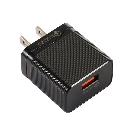 EU US QC3.0 3A USB Fast Charge Travel Charger Power Adapter for Tablet Smartphone EU US QC3.0 3A USB Fast Charge Travel Charger Power Adapter for Tablet Smartphone