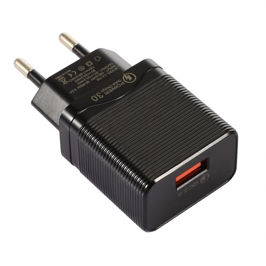 EU US QC3.0 3A USB Fast Charge Travel Charger Power Adapter for Tablet Smartphone EU US QC3.0 3A USB Fast Charge Travel Charger Power Adapter for Tablet Smartphone