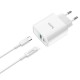 C57A EU Plug PD+QC3.0 Charger With Type C Cable for Tablet Smartphone