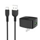C70 US QC 3.0 Charger Power Adapter With Type C Cable for Tablet Smartphone