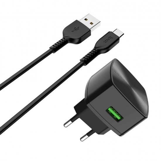 C70A EU QC3.0 Charge Power Adapter With Type-C Cable For Tablet Smartphone C70A EU QC3.0 Charge Power Adapter With Type-C Cable For Tablet Smartphone