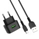 C70A EU QC3.0 Charger Power Adapter With Micro USB Cable For Tablet Smartphone