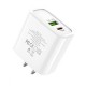 C57 US Plug PD+QC3.0 Charger For Tablet Smartphone