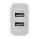 C18 double ports 5V 2.4A Micro USB Charger