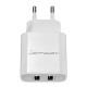 C18 double ports 5V 2.4A Micro USB Charger