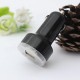 Mini Blue LED Light Bullet Dual USB 2-Port Car Charger Adaptor For Tablet