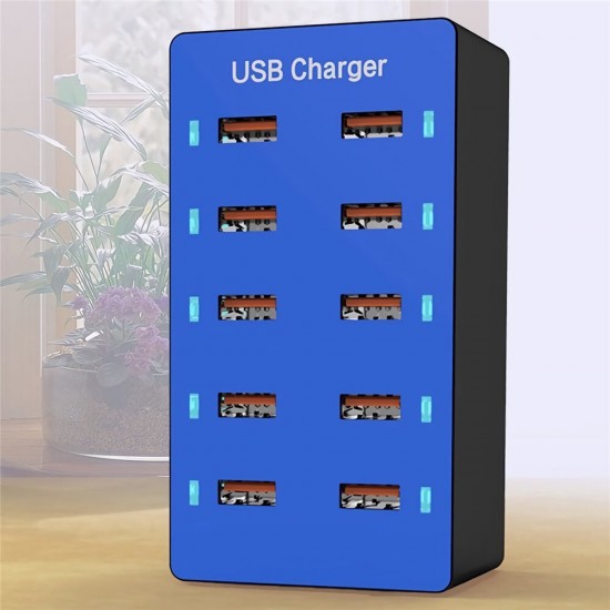 Multifunctional 10 Port Charging Socket EU Station for Tablet Smartphone Multifunctional 10 Port Charging Socket EU Station for Tablet Smartphone