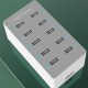 Multifunctional 10 Port Charging Socket EU Station for Tablet Smartphone Multifunctional 10 Port Charging Socket EU Station for Tablet Smartphone