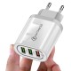 18W Quick Charge 3.0 Dual USB 2.1A Fast Charging Wall Charger Power Adapter for Tablet Smartphone 18W Quick Charge 3.0 Dual USB 2.1A Fast Charging Wall Charger Power Adapter for Tablet Smartphone