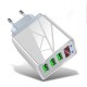 Intelligent Fast Charging 3 USB Port Charger With LED Digital Display Power Adapter for Mobile Phone Tablet Intelligent Fast Charging 3 USB Port Charger With LED Digital Display Power Adapter for Mobile Phone Tablet
