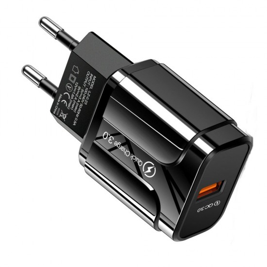 QC 3.0 EU 3A Quick Charge USB Wall Charger Power Adapter for HUAWEI Smartphone Tablet QC 3.0 EU 3A Quick Charge USB Wall Charger Power Adapter for HUAWEI Smartphone Tablet