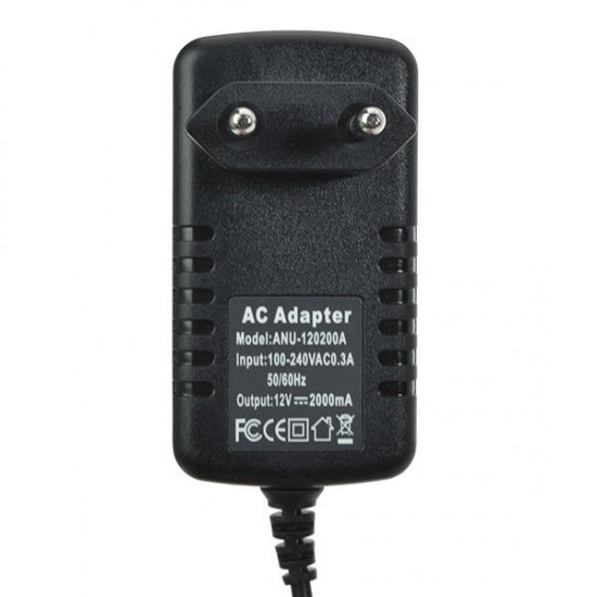 Practical Universal 2.5mm 12V 2A EU Power Adapter AC Charger For Tablet Practical Universal 2.5mm 12V 2A EU Power Adapter AC Charger For Tablet