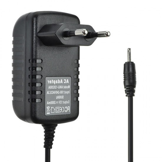 Practical Universal 2.5mm 12V 2A EU Power Adapter AC Charger For Tablet Practical Universal 2.5mm 12V 2A EU Power Adapter AC Charger For Tablet