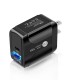 QC3.0+PD18W USB Quick Charger Power Adapter for Tablet Smartphone QC3.0+PD18W USB Quick Charger Power Adapter for Tablet Smartphone