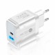 QC3.0+PD18W USB Quick Charger Power Adapter for Tablet Smartphone QC3.0+PD18W USB Quick Charger Power Adapter for Tablet Smartphone