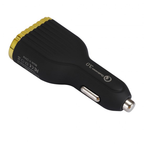 Quick Charge 3.0 3 USB Car Charger For Smartphone Tablet