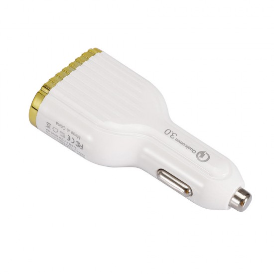 Quick Charge 3.0 3 USB Car Charger For Smartphone Tablet