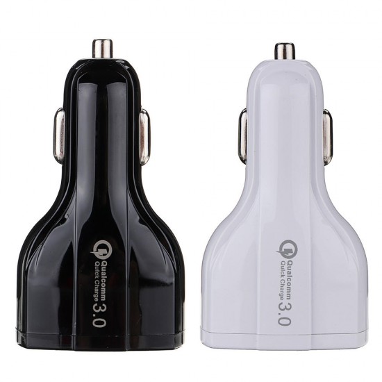Quick Charge Dual USB Type-C Car Charger For Smartphone Tablet Quick Charge Dual USB Type-C Car Charger For Smartphone Tablet