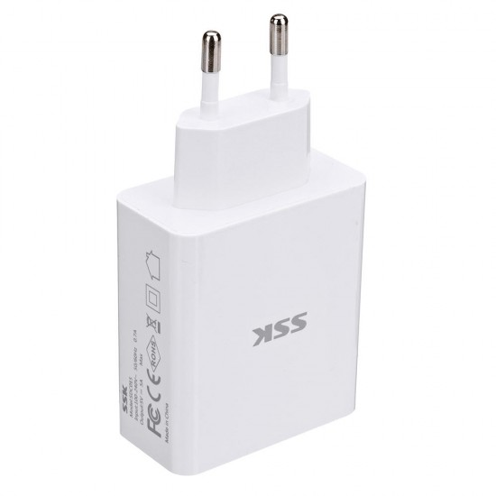 4 USB Port 5V 5A EU USB Charger Tablet Charger