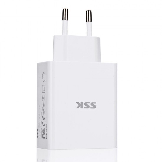 4 USB Port 5V 5A EU USB Charger Tablet Charger