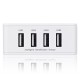 4 USB Port 5V 5A US Plug USB Charger Tablet Charger