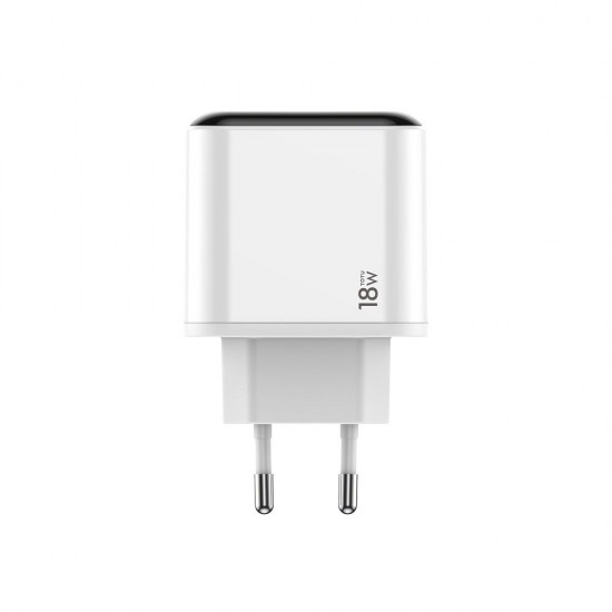HKL-USB57OG PD18W + QC3.0 Fast Charging Power Adapter for Tablet Smartphone